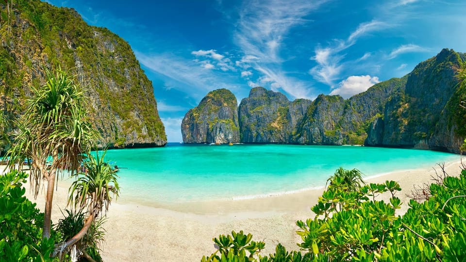 Krabi : Phi Phi Islands Maya Bay + Sunset 4 Island by Speedboat with Lunch