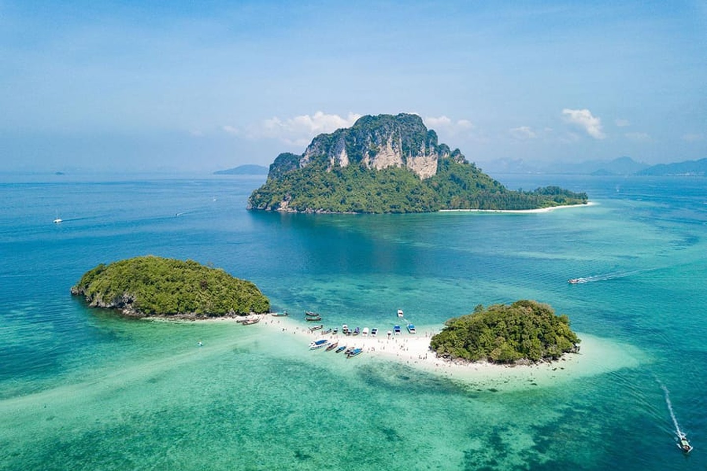 Krabi : 4 Islands Tour by Speedboat with Lunch