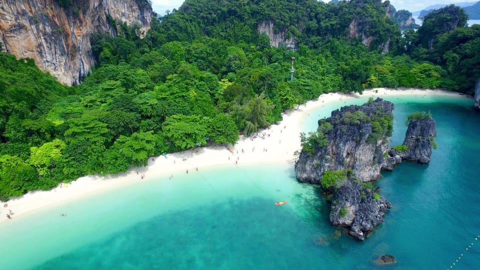 Krabi : Hong Islands Private Trip by Longtail boat
