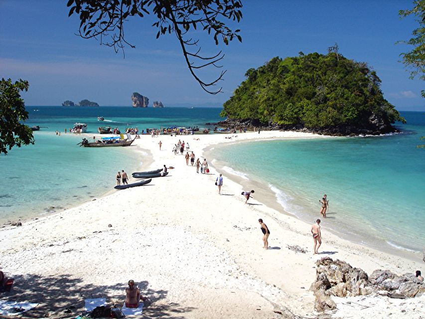 Krabi : 7 Islands Sunset Tour with BBQ Dinner and Snorkeling by Longtail Boat