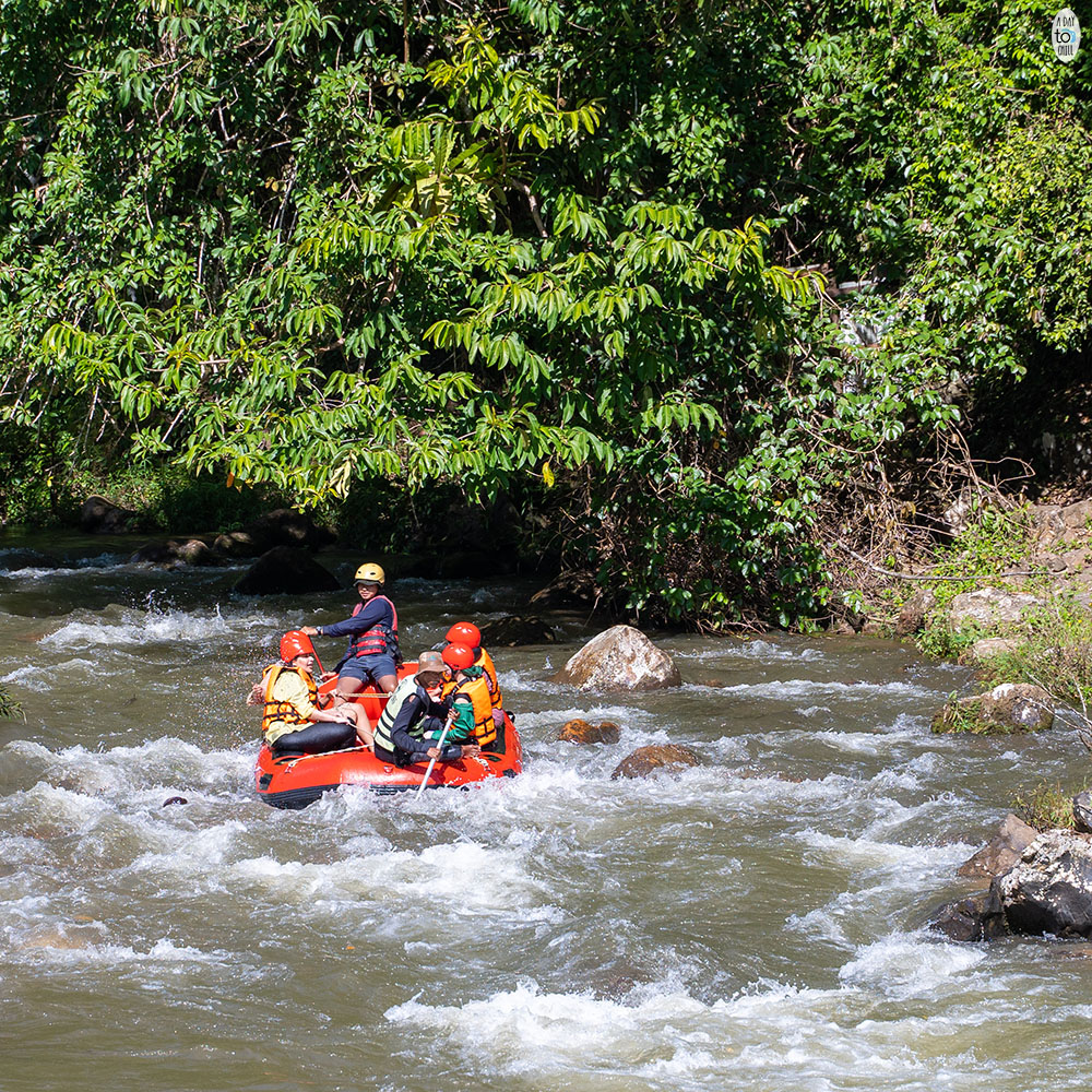 Krabi : White Water Rafting, Waterfall and Suwankuha Temple
