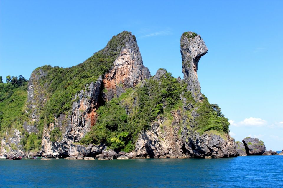 Krabi : 7 Islands Sunset Tour with BBQ Dinner and Snorkeling by Longtail Boat