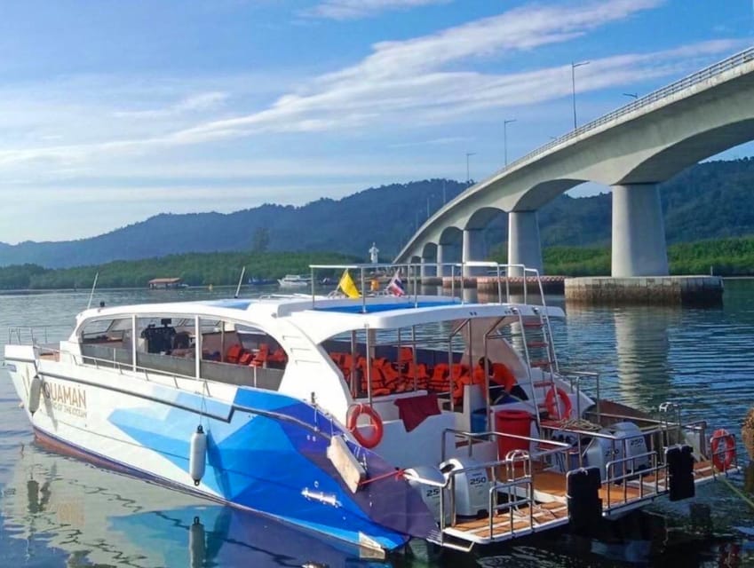 Krabi : Koh Rok And Koh Ha One Day Trip by Speed boat with Lunch