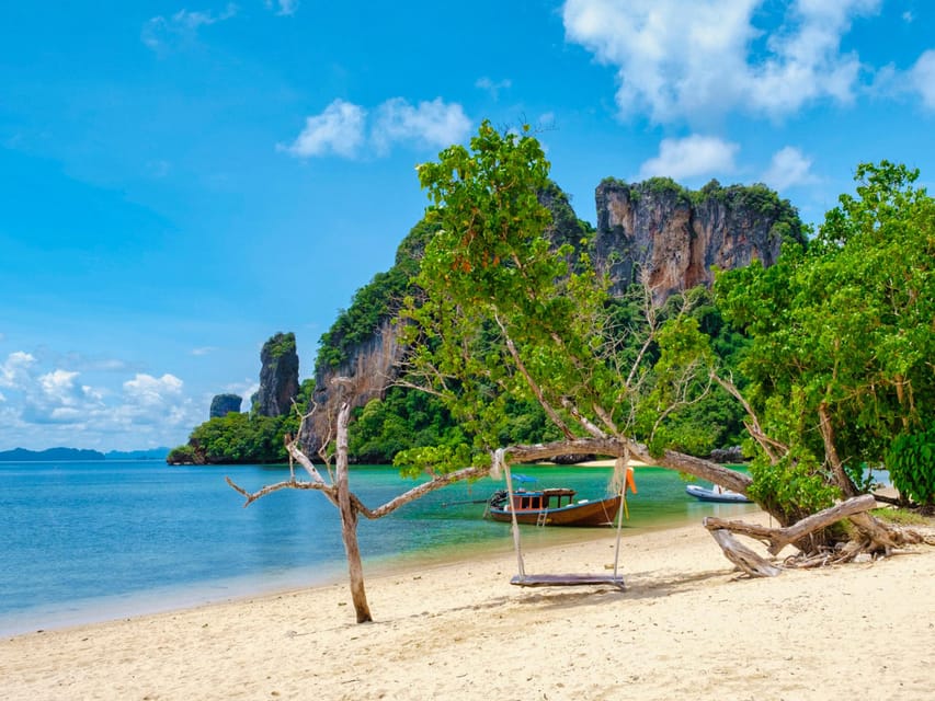 Krabi : Hong Islands Private Trip by Longtail boat