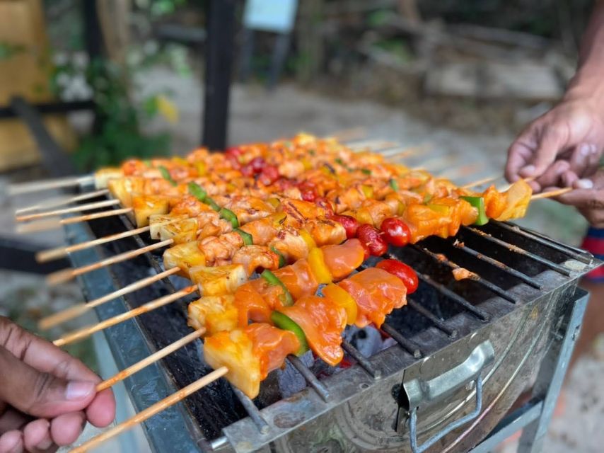 Krabi : 7 Islands Sunset Tour with BBQ Dinner and Snorkeling by Longtail Boat