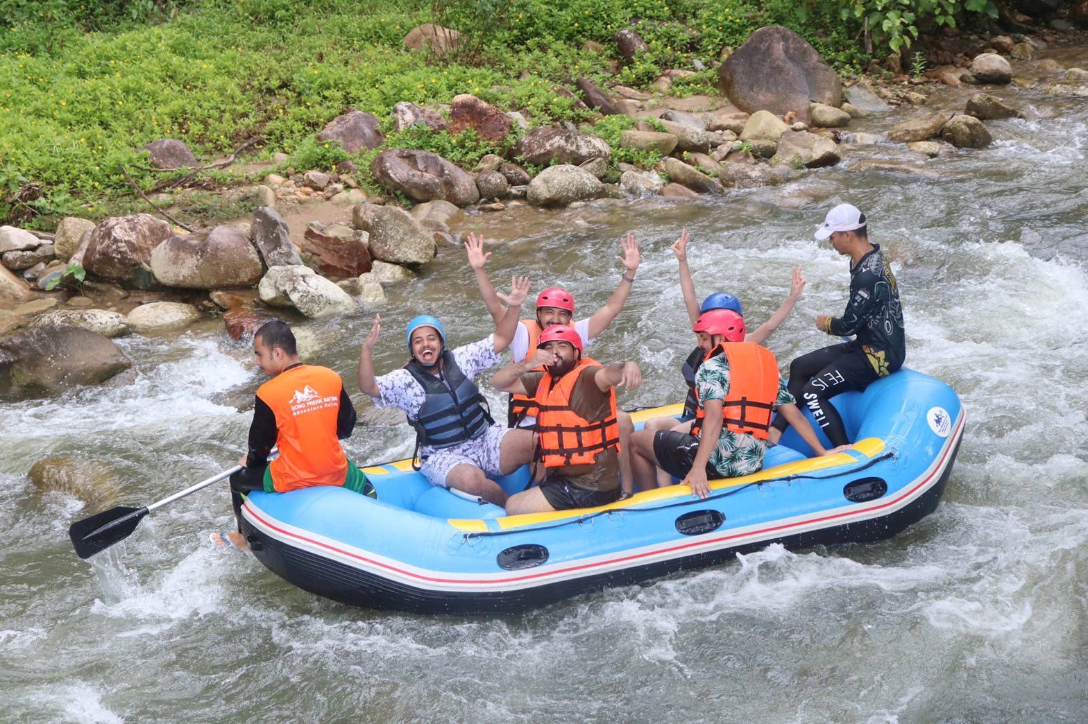 Krabi : White Water Rafting, Waterfall and Suwankuha Temple