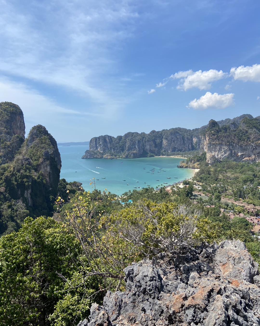 Krabi : Rock Climbing Course Full-Day / Half-Day at Railay Beach by King Climbers