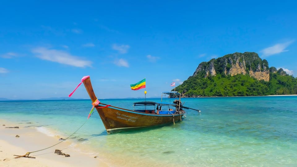 Krabi : Hong Islands Private Trip by Longtail boat