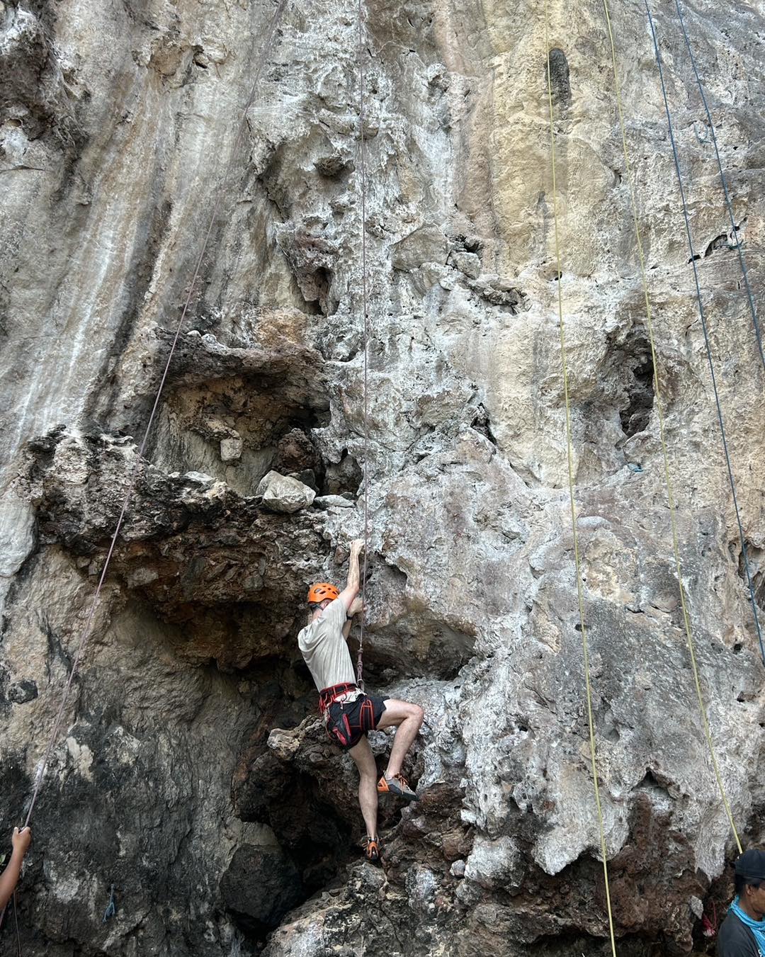 Krabi : Rock Climbing Course Full-Day / Half-Day at Railay Beach by King Climbers