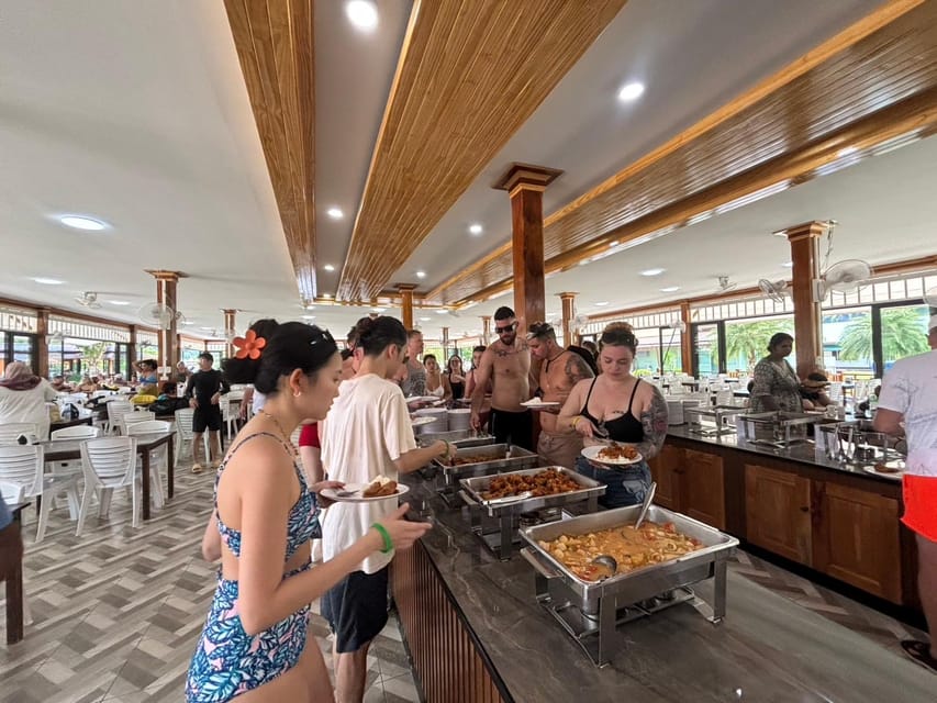 Krabi : Phi Phi Islands Maya Bay + Sunset 4 Island by Speedboat with Lunch