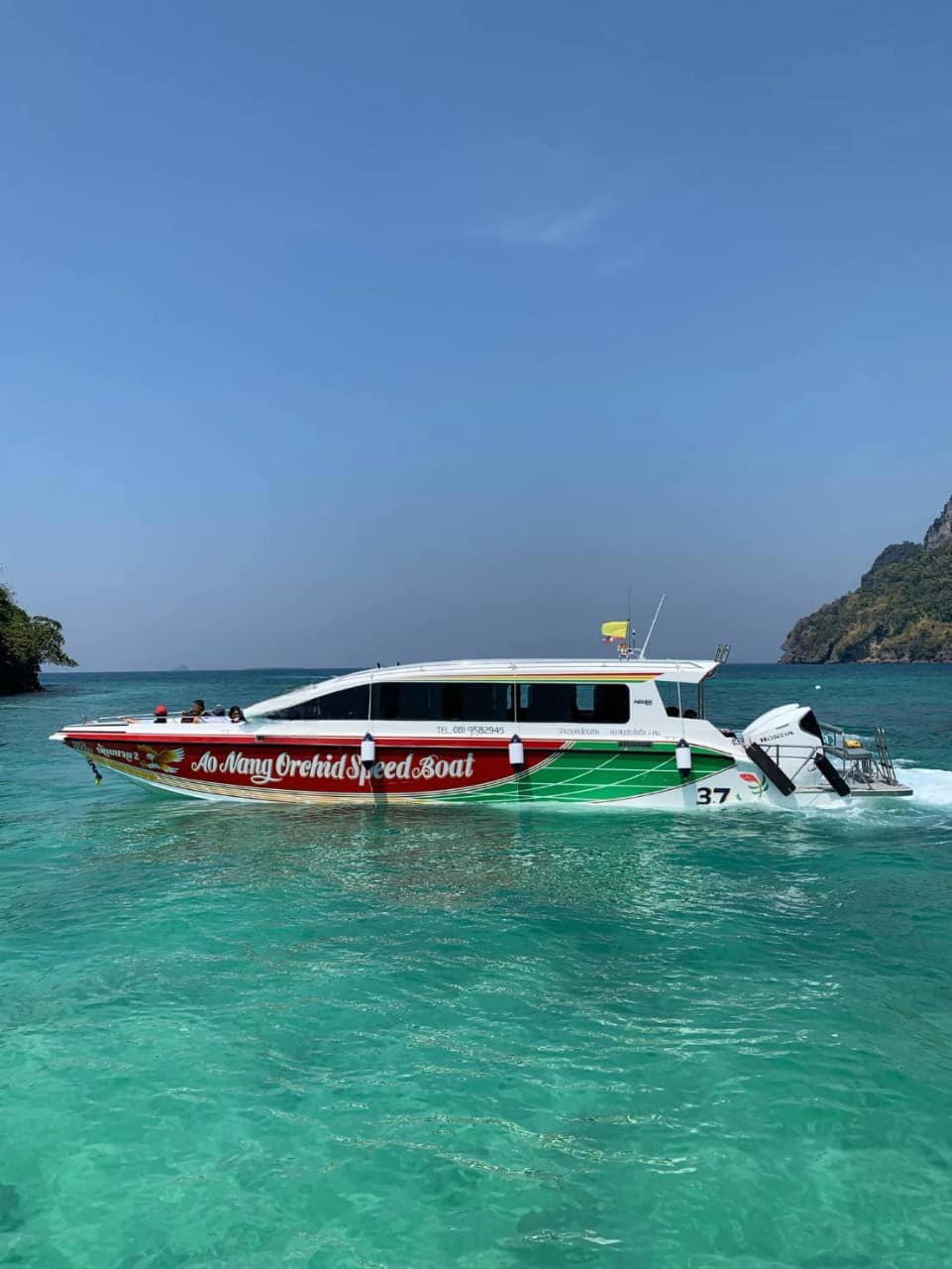 Krabi : Hong Islands Tour by Speedboat with Lunch