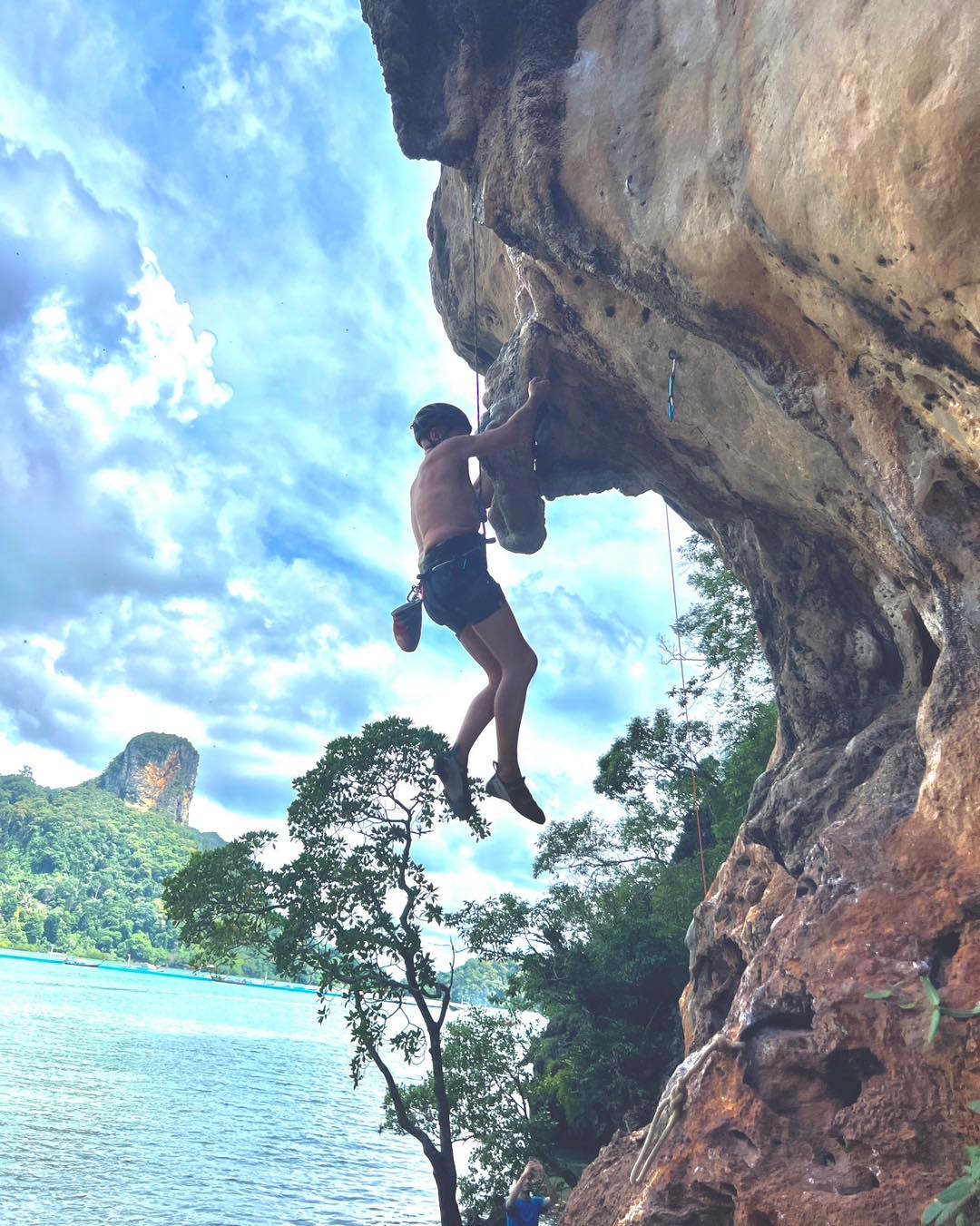 Krabi : Rock Climbing Course Full-Day / Half-Day at Railay Beach by King Climbers