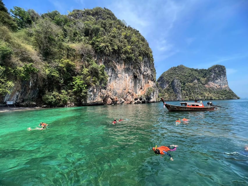 Krabi : Hong Islands Tour by Longtail Boat with Lunch