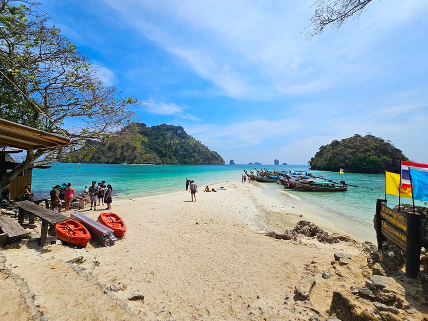 Krabi : 4 Islands And Hong Islands Private Trip by Longtail boat