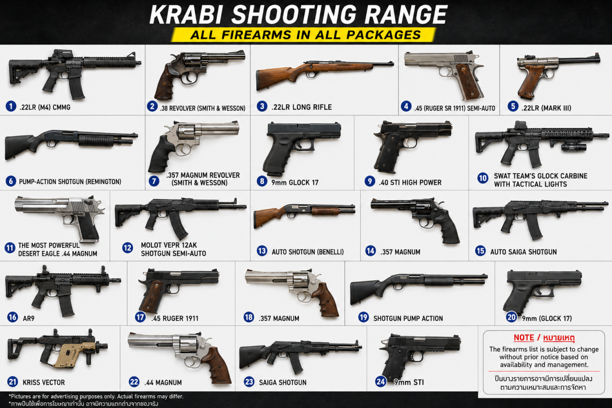 Krabi shooting range